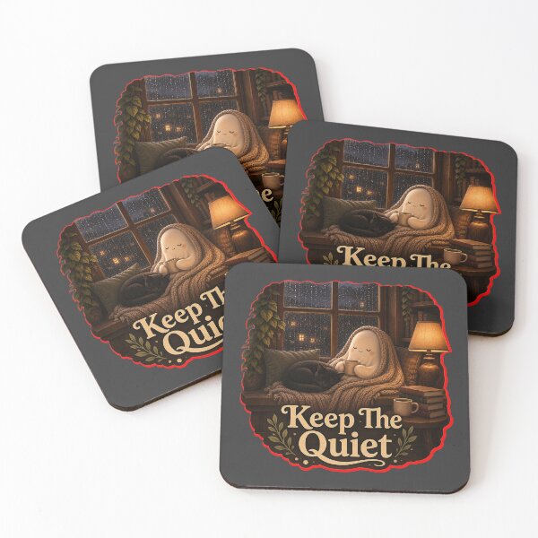 Item preview, Keep The Quiet designed and sold by QuietNovaShop.