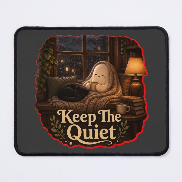 Item preview, Keep The Quiet designed and sold by QuietNovaShop.