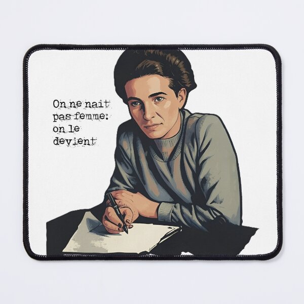 Item preview, Simone de Beauvoir designed and sold by My Philosophy.