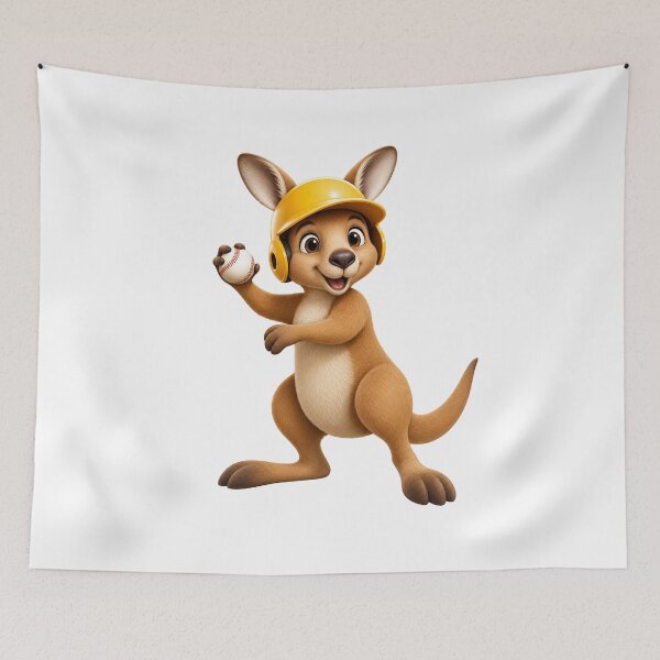 Item preview, Baseball Kangaroo Gift designed and sold by Wenvilgrace.