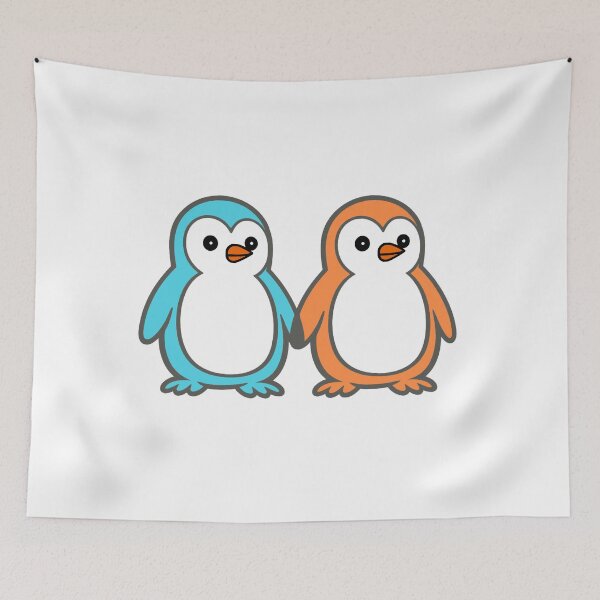Item preview, Pippo – Together | Cute Penguin Duo Collection designed and sold by Pippo-Penguin.