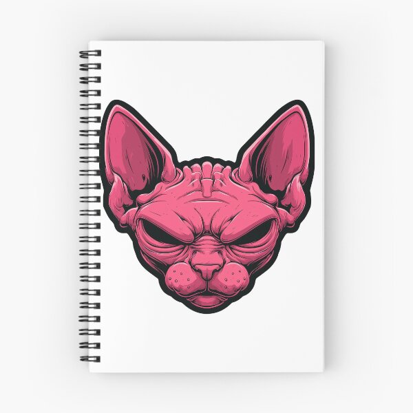 Item preview, Sphynx cat illustration 4 designed and sold by robyeyedropy.
