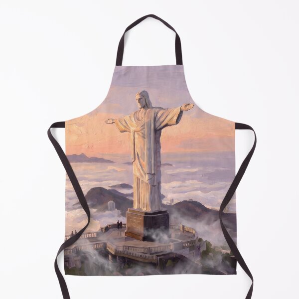 Item preview, Christ the Redeemer Above the Clouds designed and sold by RedPeaStudio.