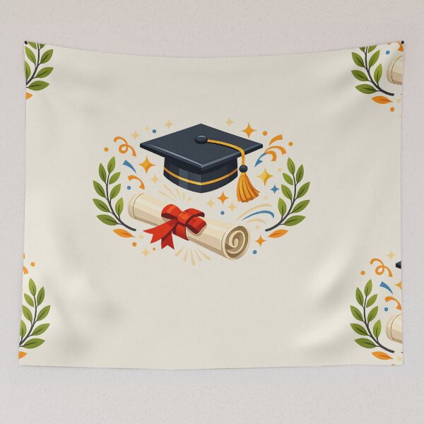 Item preview, Elegant Graduation Cap & Diploma Celebration | Graduate Gift Design designed and sold by MCV-Designs.