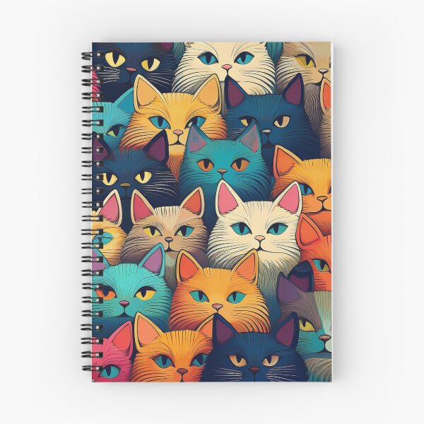 Item preview, A colorful variety of cartoon cats designed and sold by Photopat.