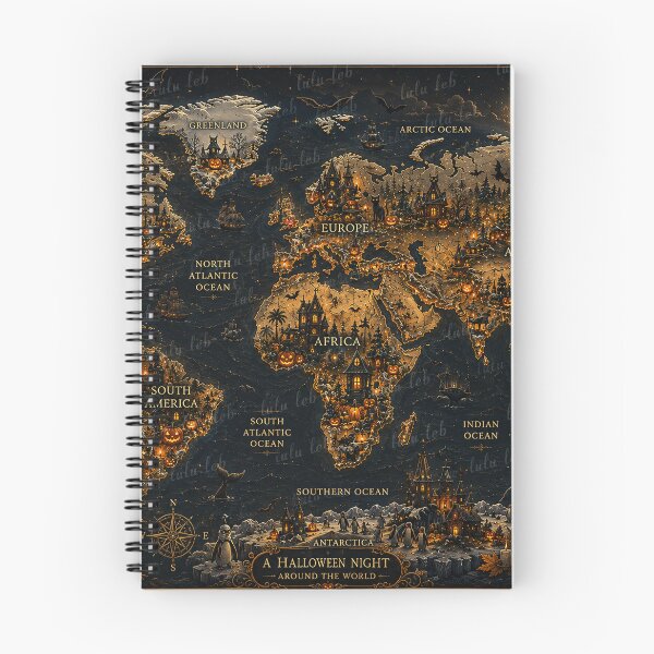 Item preview, Halloween Around the World – Trick or Treat designed and sold by LuluLeb.