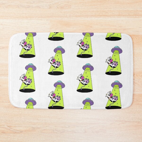 Item preview, Cute UFO Abducting Cow Funny Space T-Shirt designed and sold by FestivityFinds.