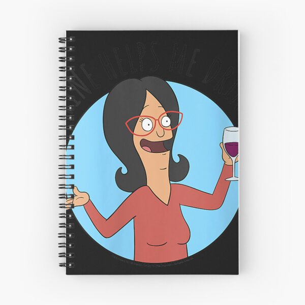 Item preview, Bob'ss Burgers Linda Wine Helps Me Drink V-Neck designed and sold by Polaroideffect ⭐⭐⭐⭐⭐(968).