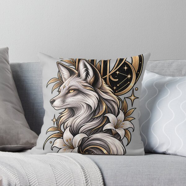 Item preview, Celestial Fox – Virgo Zodiac Symbol designed and sold by teamzeta.