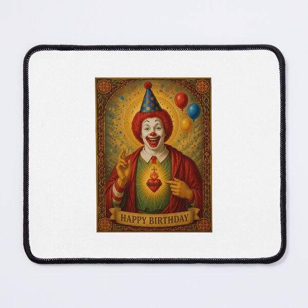 Item preview, Ronald mcdonald birthday saint celebrity  funny meme holy prank weird designed and sold by CheeseBlueprint.
