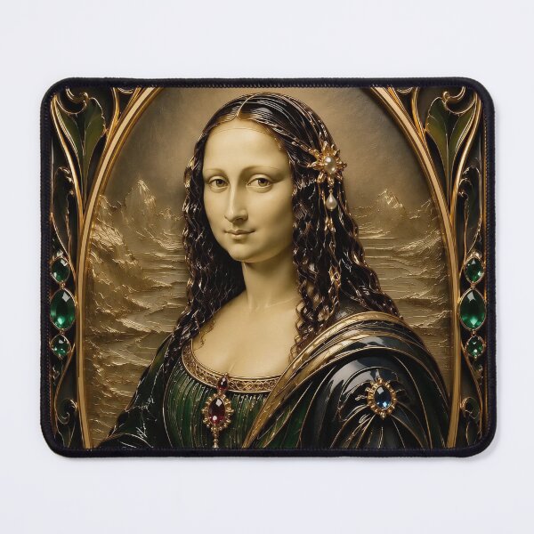 Item preview, 3D Mona Lisa in Art Nouveau Style designed and sold by Adisak-designs.