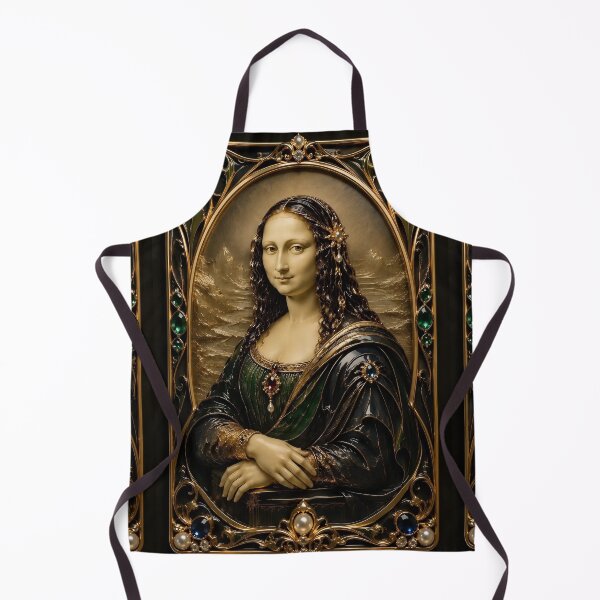 Item preview, 3D Mona Lisa in Art Nouveau Style designed and sold by Adisak-designs.