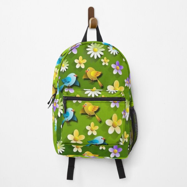 Item preview, Spring Birds and Flowers Pattern – Colorful Garden Design designed and sold by Marilia Rosado Studio.