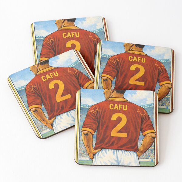 Item preview, Póster Leyenda - Retro Cafu AS Roma designed and sold by Nicole-gibson.