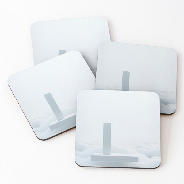 Item preview, Minimalist White Monolith in Clouds 3D Surreal Architectural Art designed and sold by mijaczeek.