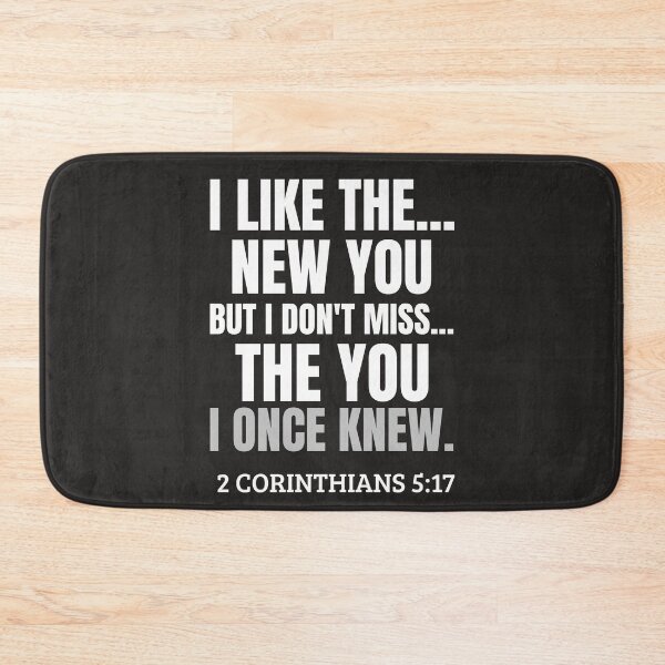 Item preview, I Like the New You – Christian Typography Design Inspired by 2 Corinthians 5:17 designed and sold by kjson1.