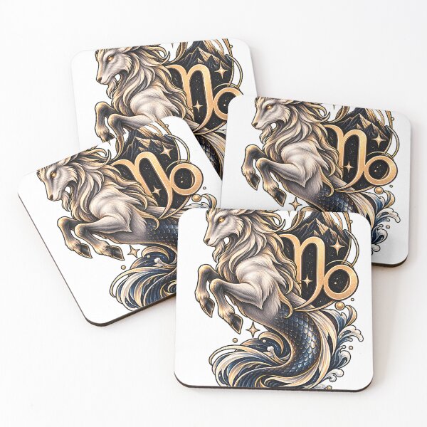 Item preview, Cosmic Sea Goat – Zodiac Symbol Capricorn designed and sold by teamzeta.