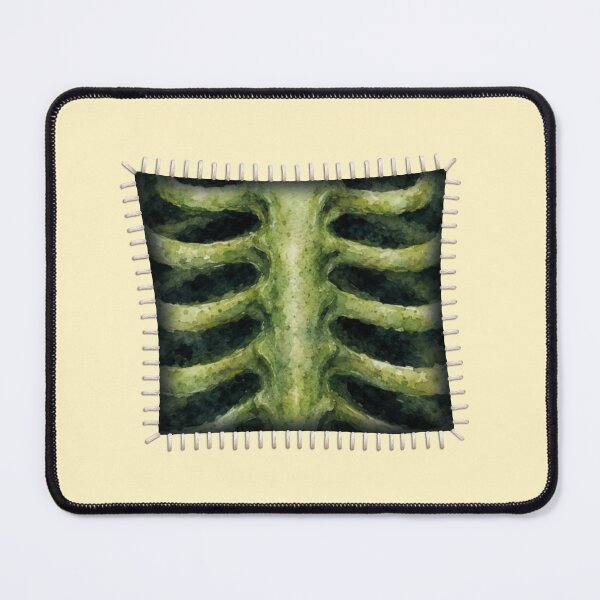 Item preview, Stitched Opening Reveals Alien Skeleton designed and sold by MoxisWatercolor.
