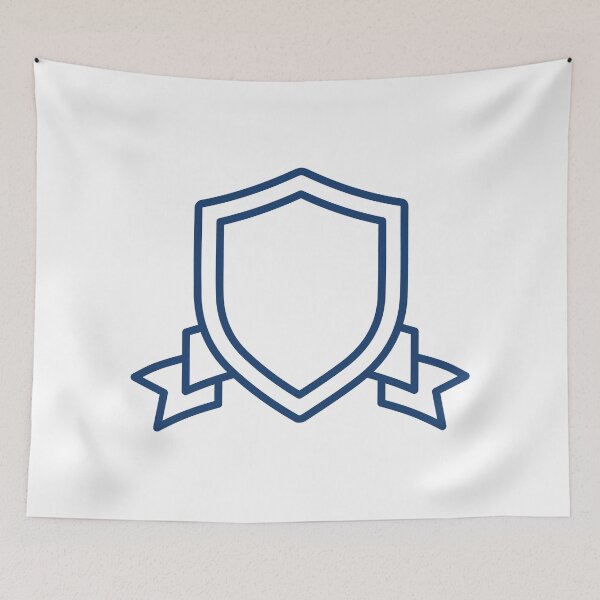 Item preview, Vintage Shield Banner Blank Crest Emblem designed and sold by VectorForge Studio.