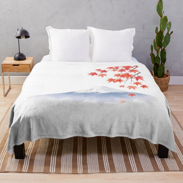 Item preview, Mount Fuji & Autumn Leaves | Japanese Design designed and sold by JapanMemoir.