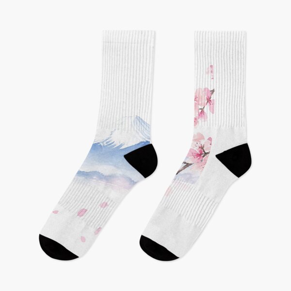 Item preview, Mount Fuji & Cherry Blossom | Japanese Design designed and sold by JapanMemoir.