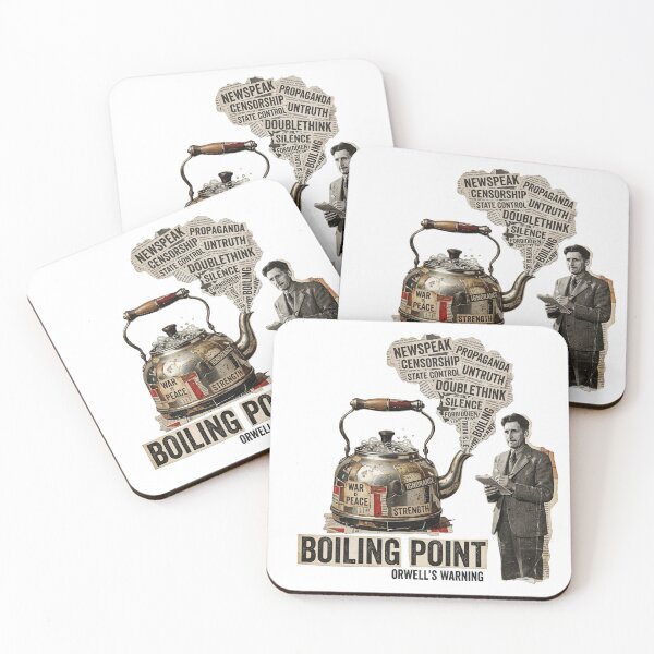 Item preview, George Orwell Collage - Dystopian Literature Art  designed and sold by OzzFrequency.