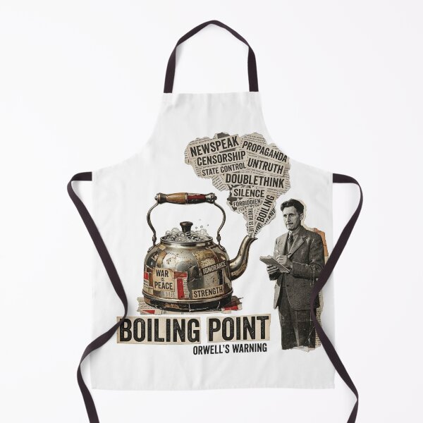 Item preview, George Orwell Collage - Dystopian Literature Art designed and sold by OzzFrequency.