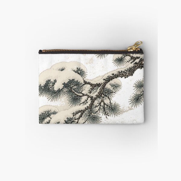 Item preview, Japanese pine covered in snow | Japanese Design designed and sold by JapanMemoir.