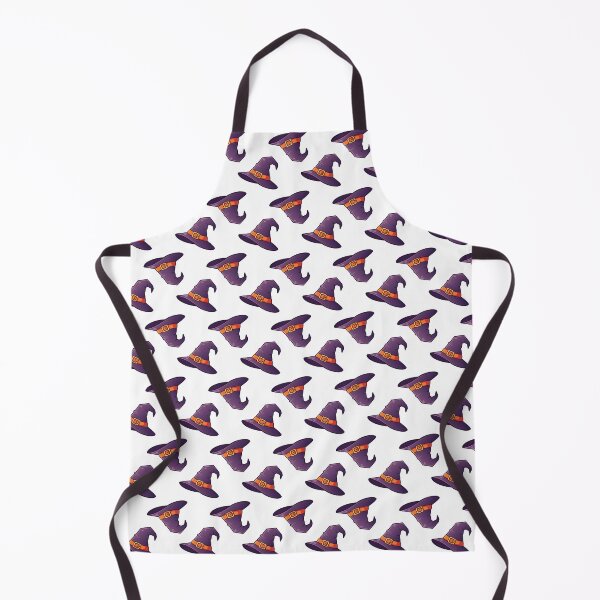 Item preview, Purple Witch Hat Halloween Seamless Pattern – Spooky Witchy Design designed and sold by BigDigital.