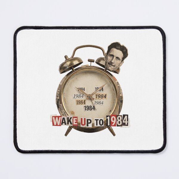 Item preview, George Orwell Collage - Dystopian Literature Art designed and sold by OzzFrequency.