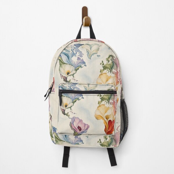 Item preview, Floral World Map – Botanical Journey designed and sold by LuluLeb.