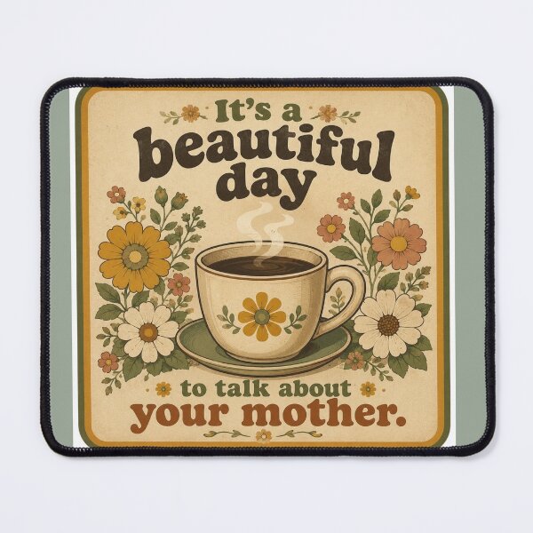 Item preview, Funny Therapist Talk About Your Mother Retro designed and sold by Timeless Junction.