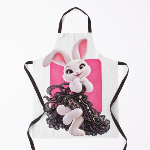 Item preview, Elegant Bunny in Black Lace designed and sold by LiMarchee.