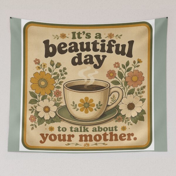Item preview, Funny Therapist Talk About Your Mother Retro designed and sold by Timeless Junction.