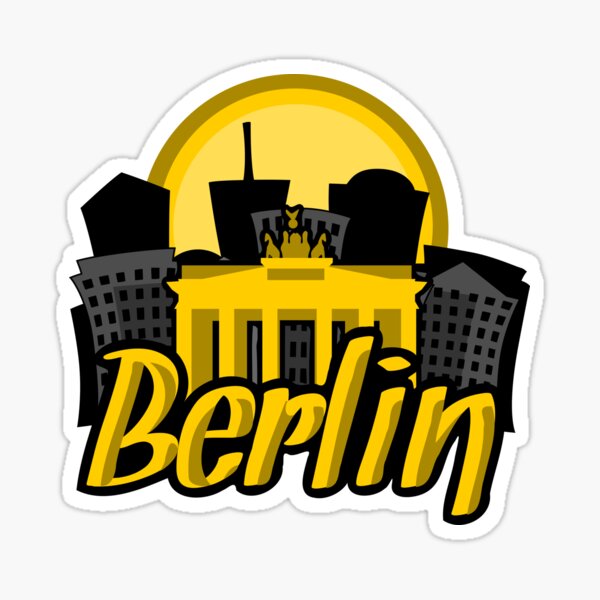 Artikel-Vorschau von Berlin Skyline Sonnenaufgang, designt und verkauft von Travelers of the World.