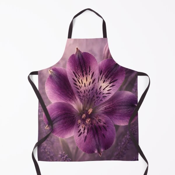 Item preview, Purple Alstroemeria – Fine Art Botanical Flower Photography designed and sold by ViolafleurViolett.