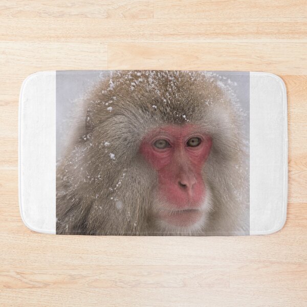 Item preview, Snow Monkey Winter Scene | Japanese Design designed and sold by JapanMemoir.