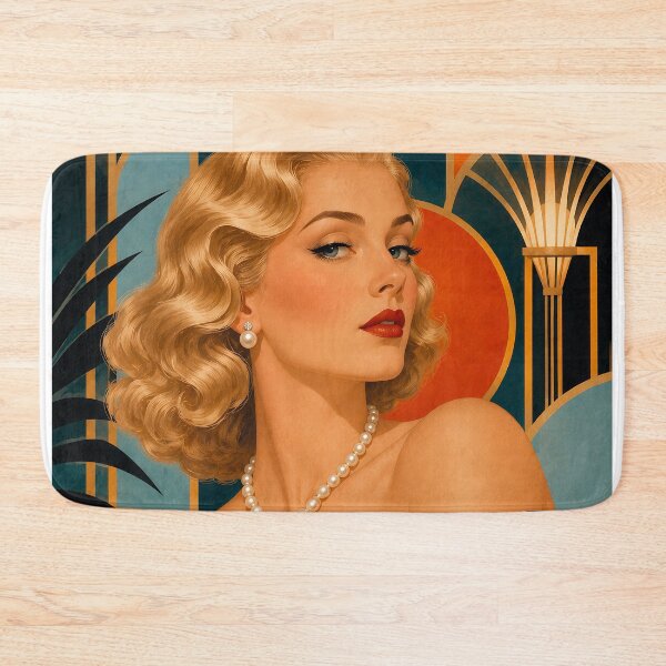Item preview, Wall Art - Postcard - Deco Pearl Elegance designed and sold by ForeverPrintsOK.