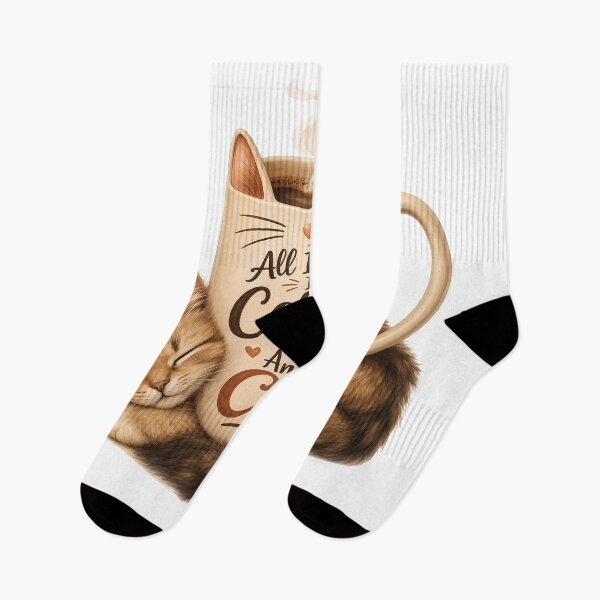 Item preview, Cute Kitten Coffee Mug All I Need Is My Cat designed and sold by BobbyTee Merch.