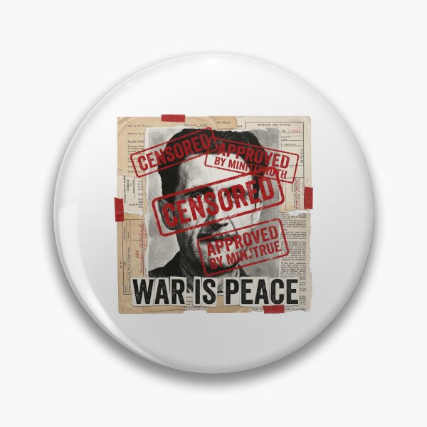 Item preview, George Orwell Collage - Dystopian Literature Art  designed and sold by OzzFrequency.