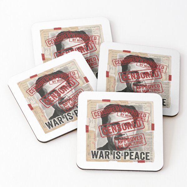 Item preview, George Orwell Collage - Dystopian Literature Art  designed and sold by OzzFrequency.