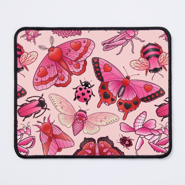 Item preview, Pink Love Bugs designed and sold by Catty Crafts.