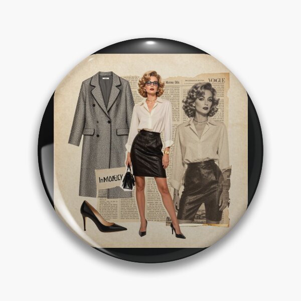 Item preview, Retro Fashion Editorial – Vogue Style Glow designed and sold by FotoworldEdel.