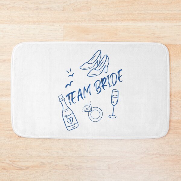 Item preview, Team Bride Doodle Art Bachelorette Party High Heels & Champagne designed and sold by BrownHorse90s.