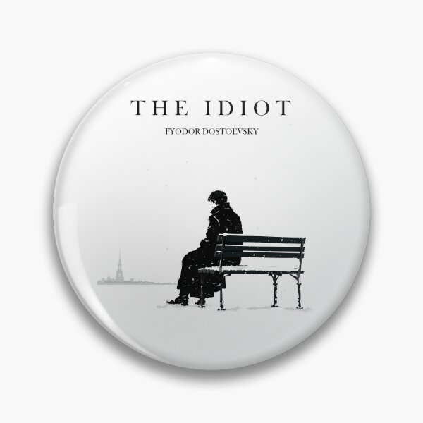 Item preview, The Idiot by Fyodor Dostoevsky – Minimalist Literary Poster designed and sold by FULLER FACTORY.