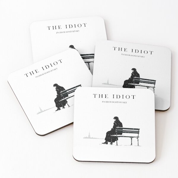 Item preview, The Idiot by Fyodor Dostoevsky – Minimalist Literary Poster designed and sold by FULLER FACTORY.