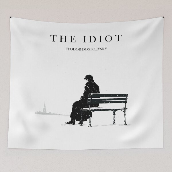 Item preview, The Idiot by Fyodor Dostoevsky – Minimalist Literary Poster designed and sold by FULLER FACTORY.