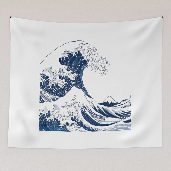 Item preview, Japanese Great Wave | Japanese Design designed and sold by JapanMemoir.