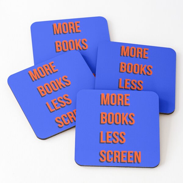 Item preview, More Books Less Screen Time Retro Reading Advocate Graphic designed and sold by Creations by lyne.