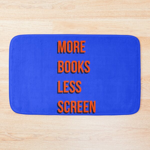 Item preview, More Books Less Screen Time Retro Reading Advocate Graphic designed and sold by Creations by lyne.